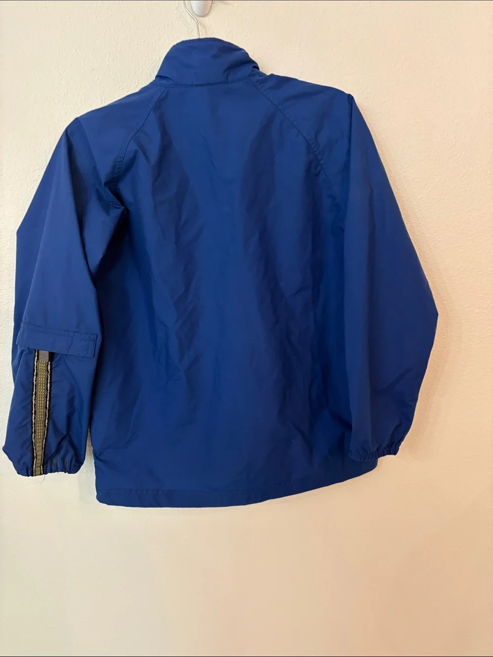 Vintage 2000s Nike Youth Medium Blue Windbreaker Jacket Y2K